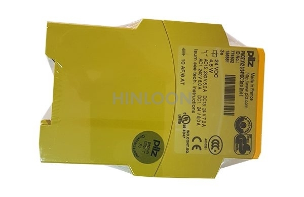 PILZ Emergency Stop Relays PNOZ XV2 3/24VDC